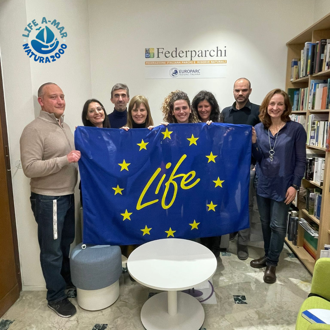 First monitoring visit for LIFE A-MAR NATURA2000 project
