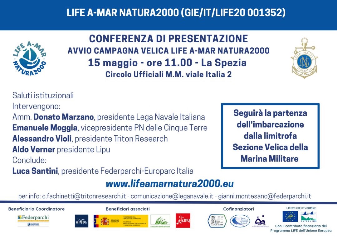 Conferenza stampa di presentazione – Avvio della campagna velica LIFE A-MAR NATURA2000