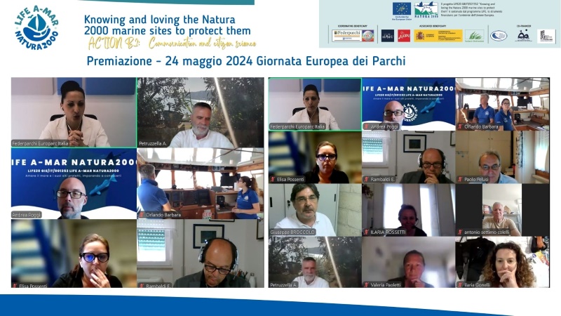 Federparchi has rewarded the Good Practices of stakeholders operating in Natura 2000 marine sites